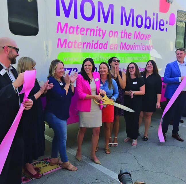 Community leaders and healthcare advocates celebrated the ribbon cutting of Martin County Healthy Start Coalition’s MOM Mobile, which has already served 26 mothers and supported six full-term deliveries since September, demonstrating the growing need for local maternity services.