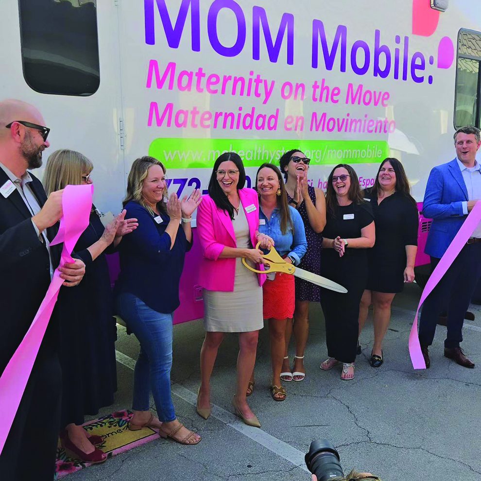 Community leaders and healthcare advocates celebrated the ribbon cutting of Martin County Healthy Start Coalition’s MOM Mobile, which has already served 26 mothers and supported six full-term deliveries since September, demonstrating the growing need for local maternity services.